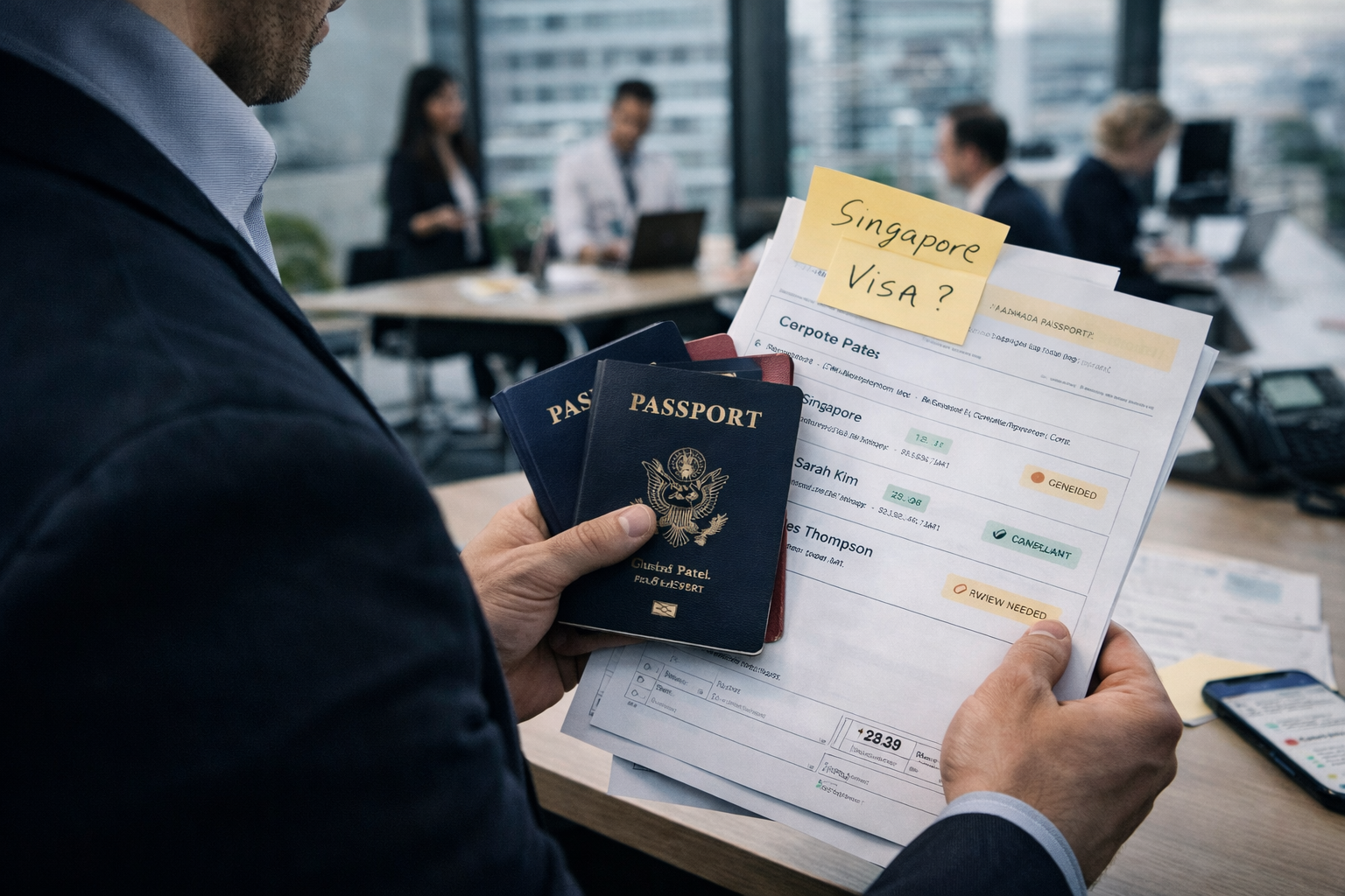 How Corporate Travel Managers Track Visa and Passport Requirements Across Global Teams